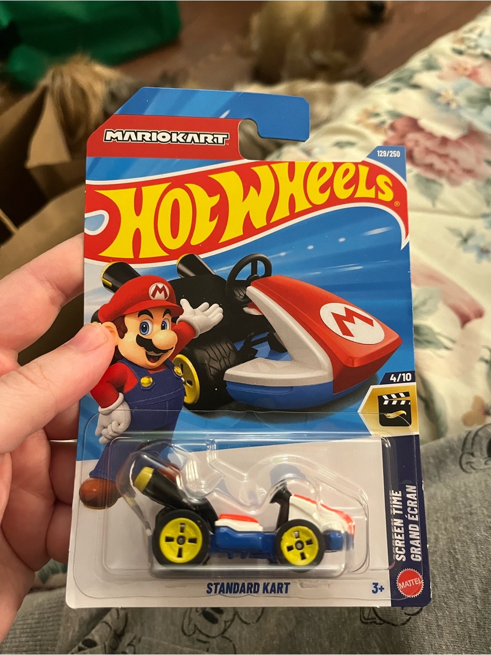 Mario Kart Standard Kart - Hot Wheels Super Mario Nintendo